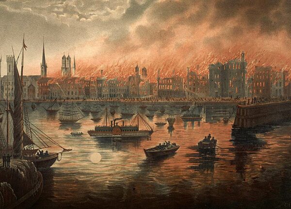 Великий чикагский пожар: как ужасное бедствие сделало Чикаго лидером среди городов США