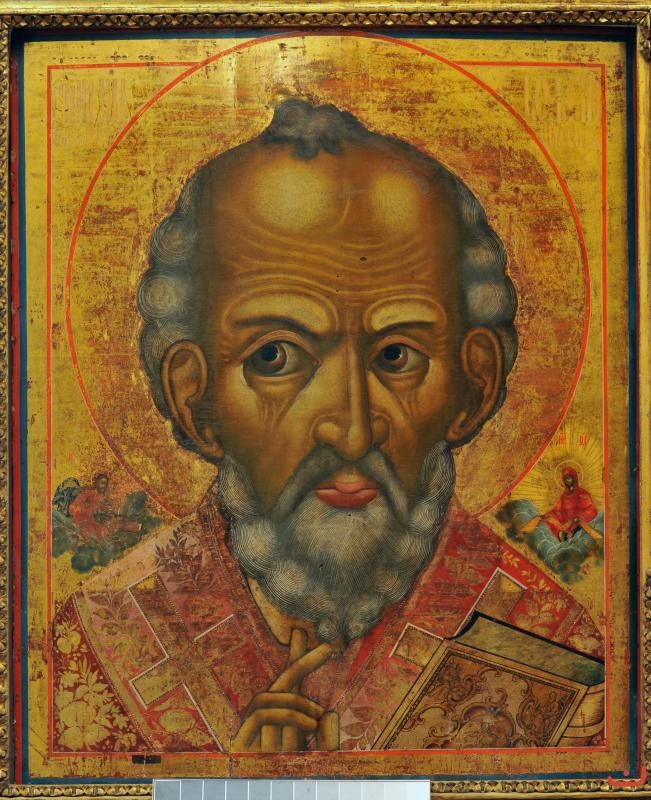 Старообрядческая икона Николы Отвратного, отводящего беды, 17 век