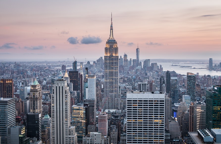 Изображение Эмпайр-стейт-билдинг (Empire State Building) в Нью-Йорке