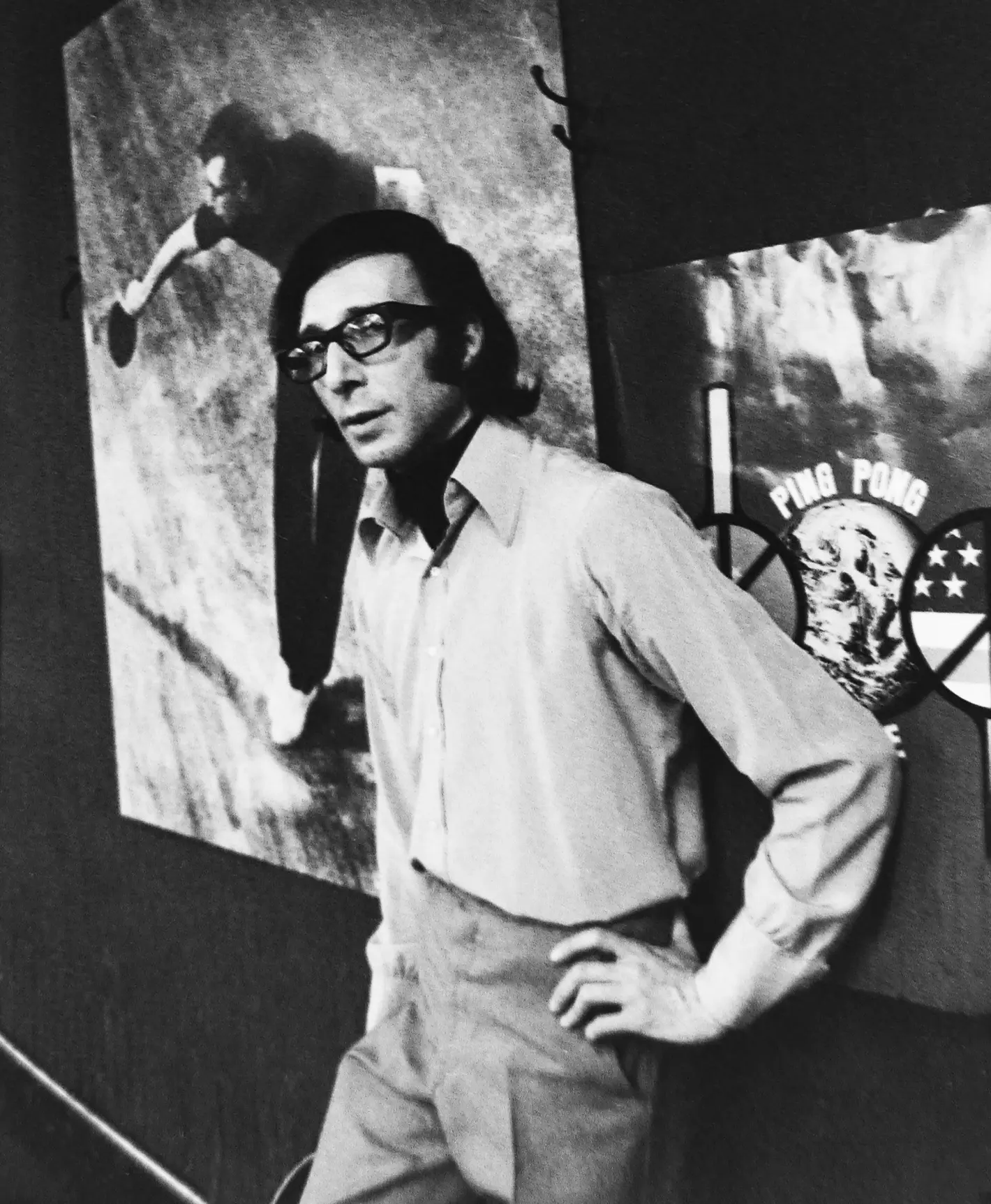 Марти Рейсман владелец клуба настольного тенниса 1971 год