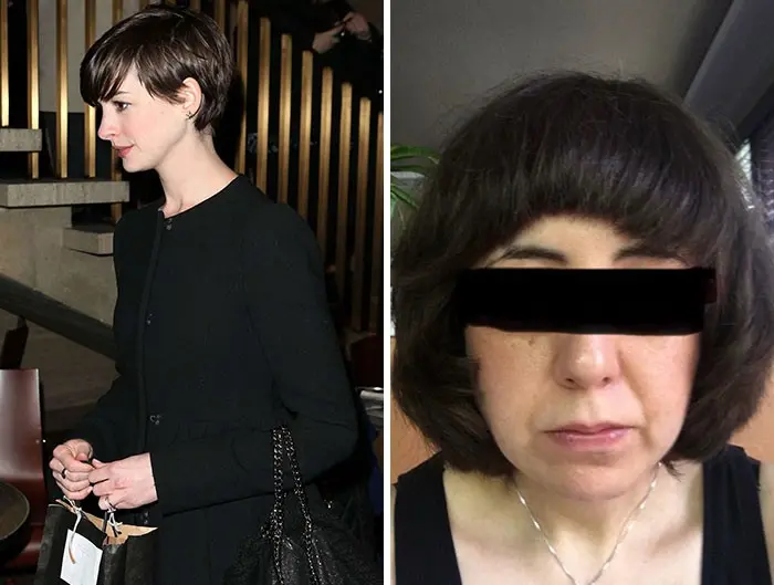 Юмористическое сравнение: ожидание и реальность стрижки в парикмахерской