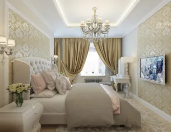 Spalnya klassicheskom stile privatnaya zona kvartire vasilevskom ostrove sankt peterburg foto 7