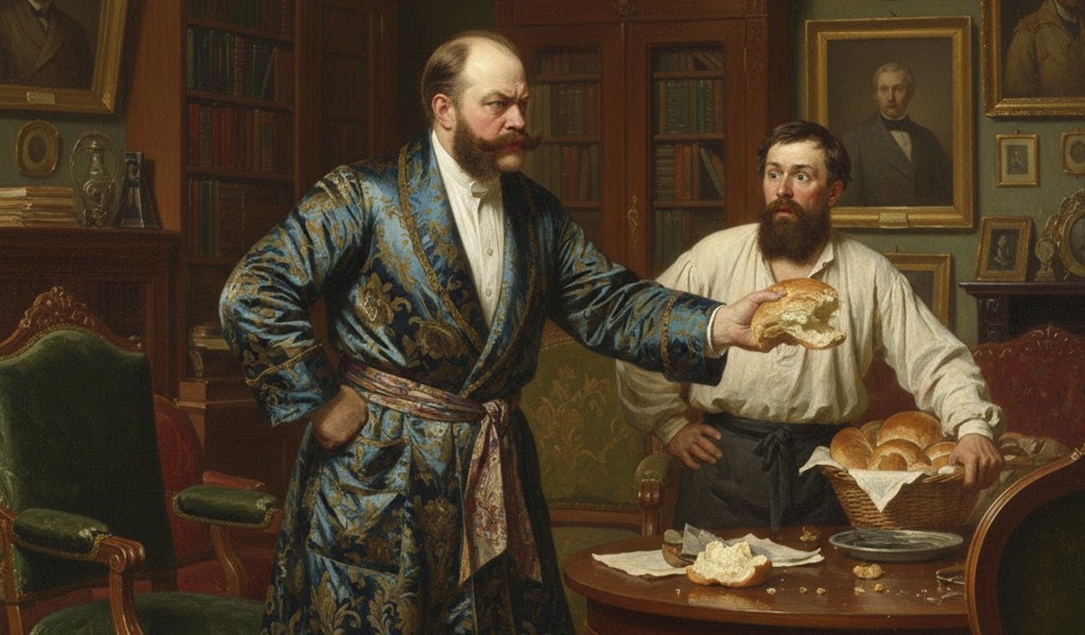 Булка с тараканом Филиппов генерал-губернатор Закревский скандал