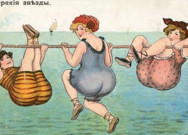 Юмористические открытки царской России: мемы, над которыми смеялись до революции