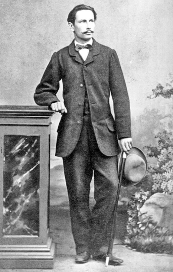 Карл Бенц молодой изобретатель фотография 1870-е годы