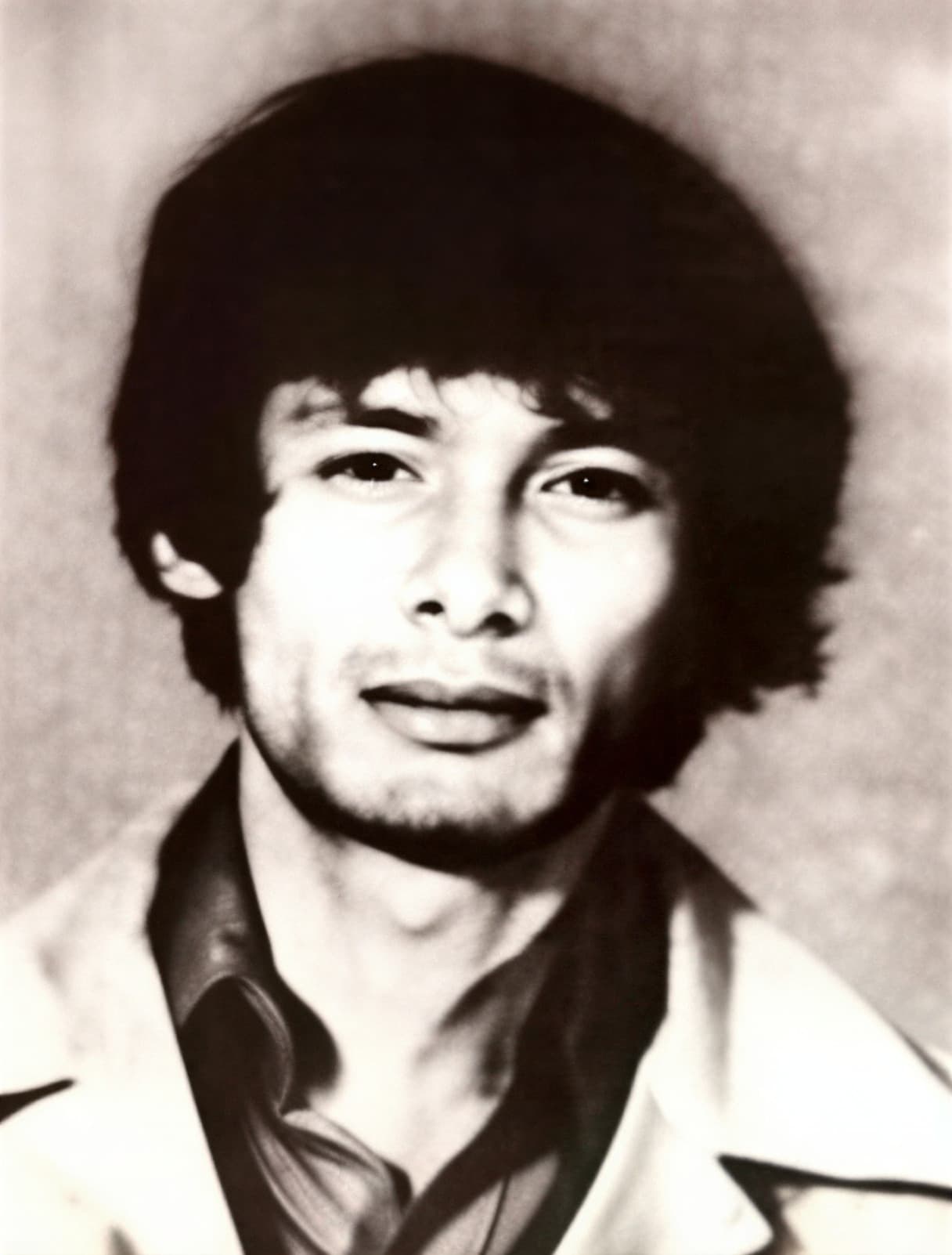 Шарль Собрадж черно-белое фото 1970-х