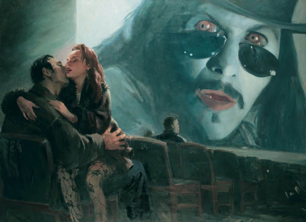 Дракула картина Виноградов Дубосарский 1996 год