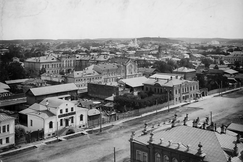Вениамин Метенков: Пушкинская улица Екатеринбурга в 1898 году