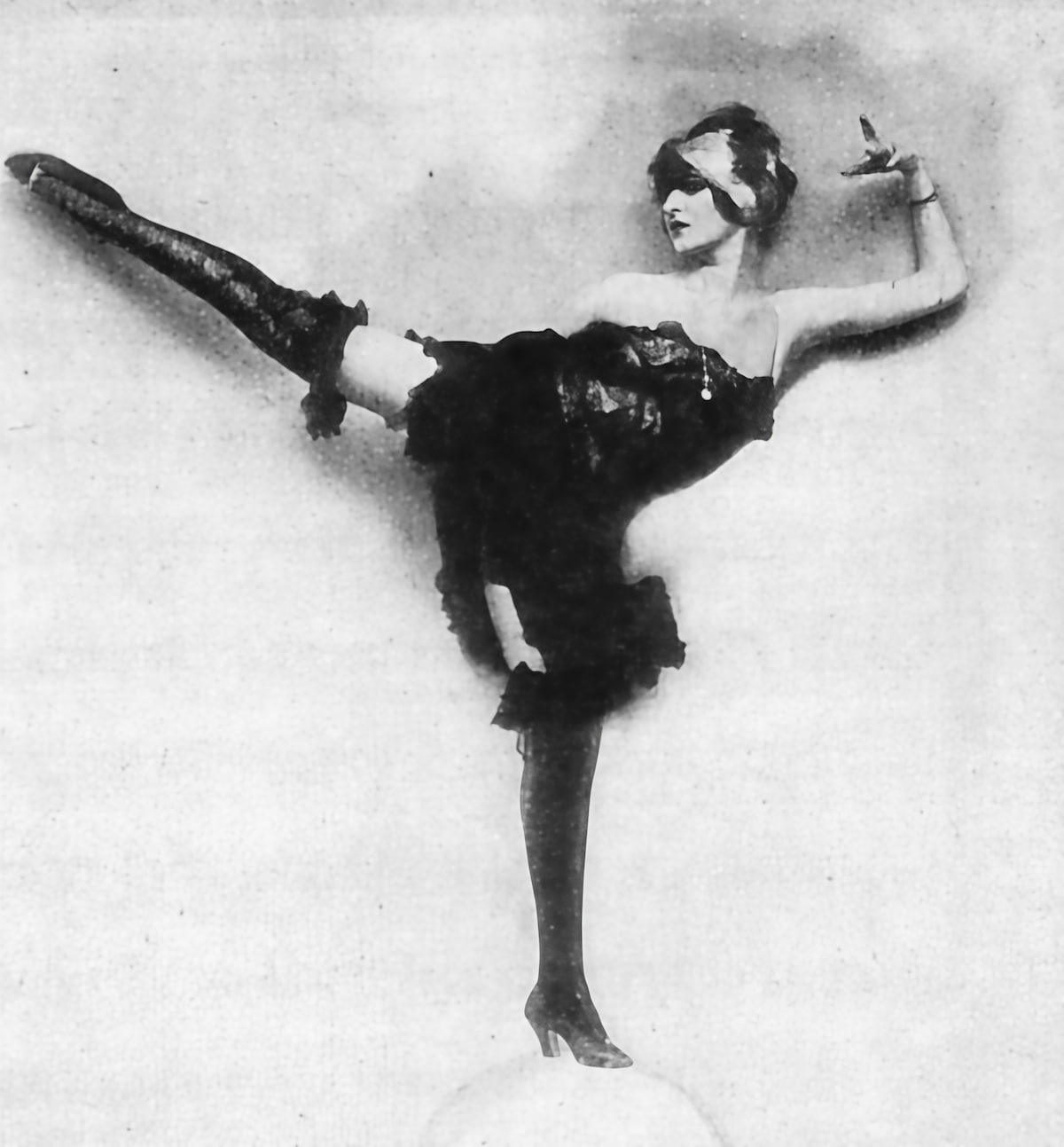 Анита Бербер танцовщица берлинских кабаре портрет