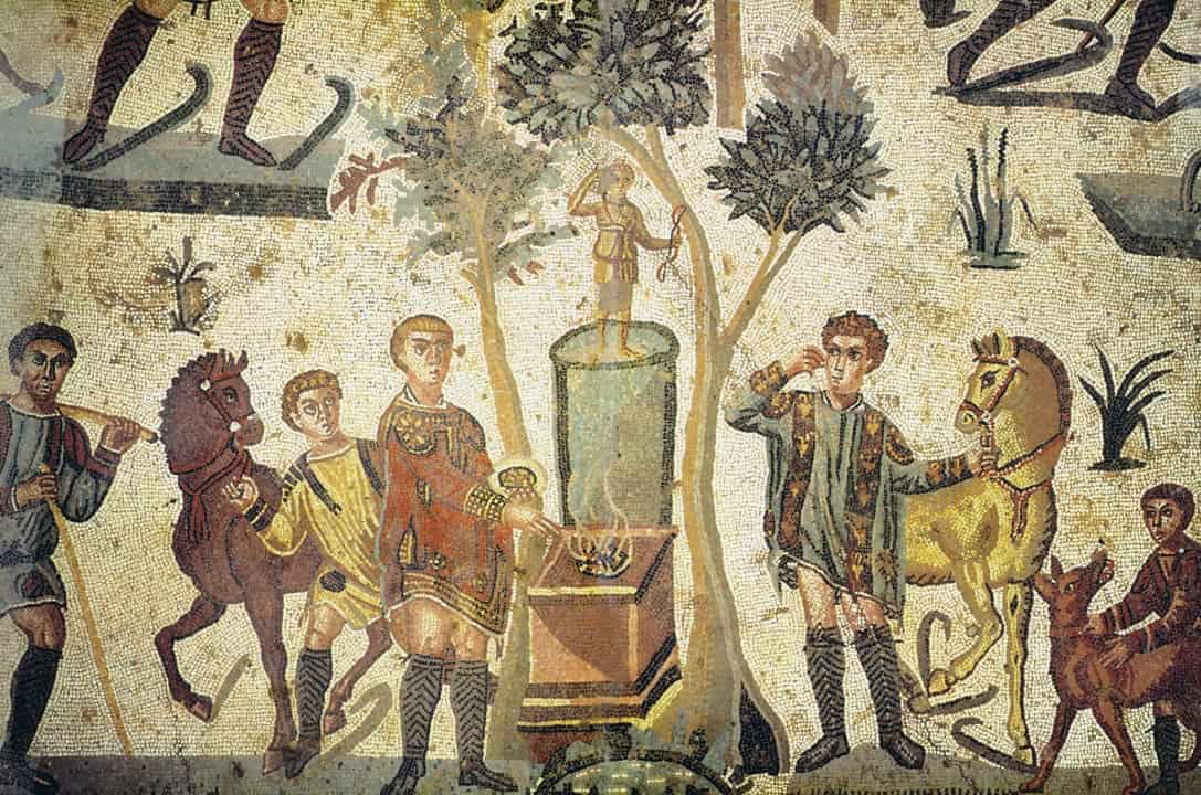 Древнеримский рынок &mdash; истоки традиции дергать за уши