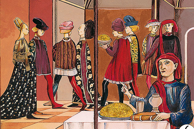 История марципана средневековая Европа кондитерское искусство традиции