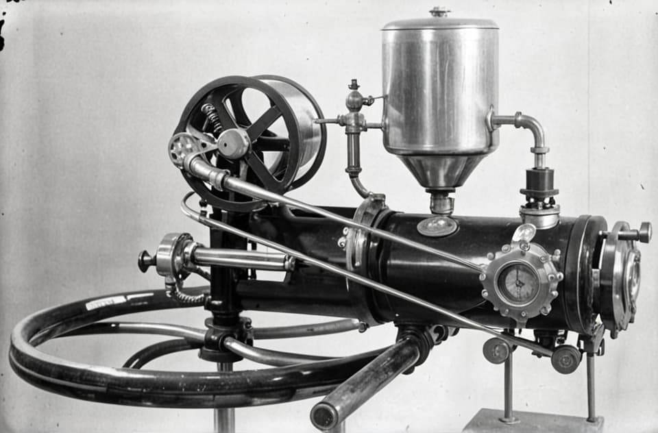 Первый двигатель внутреннего сгорания Карла Бенца