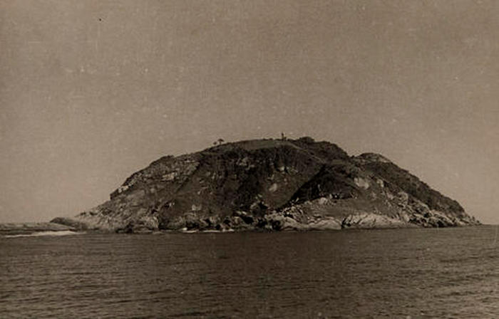 Старинная фотография западной части острова Кеймада Гранди начало 20 века