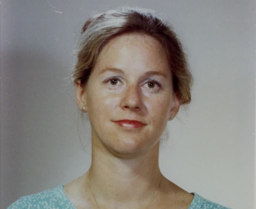 Марта Петерсон в 1972 году, портрет молодой вдовы