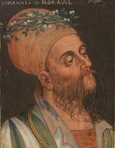 Портрет Иоганна-Генриха Люксембургского первого мужа Маргариты Маульташ