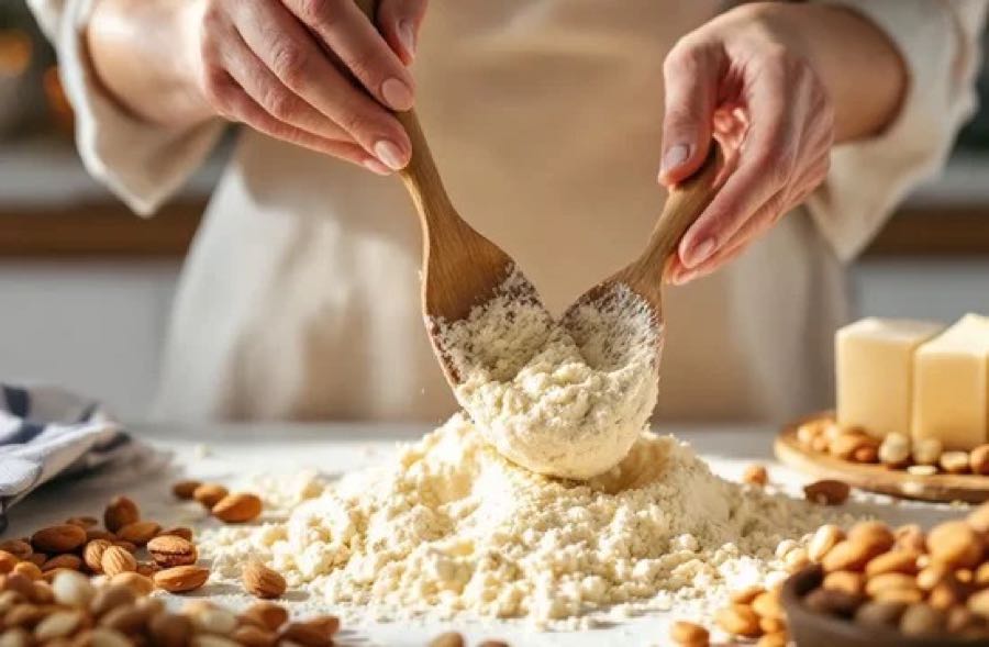Приготовление марципана из миндальной муки домашний рецепт полезный десерт