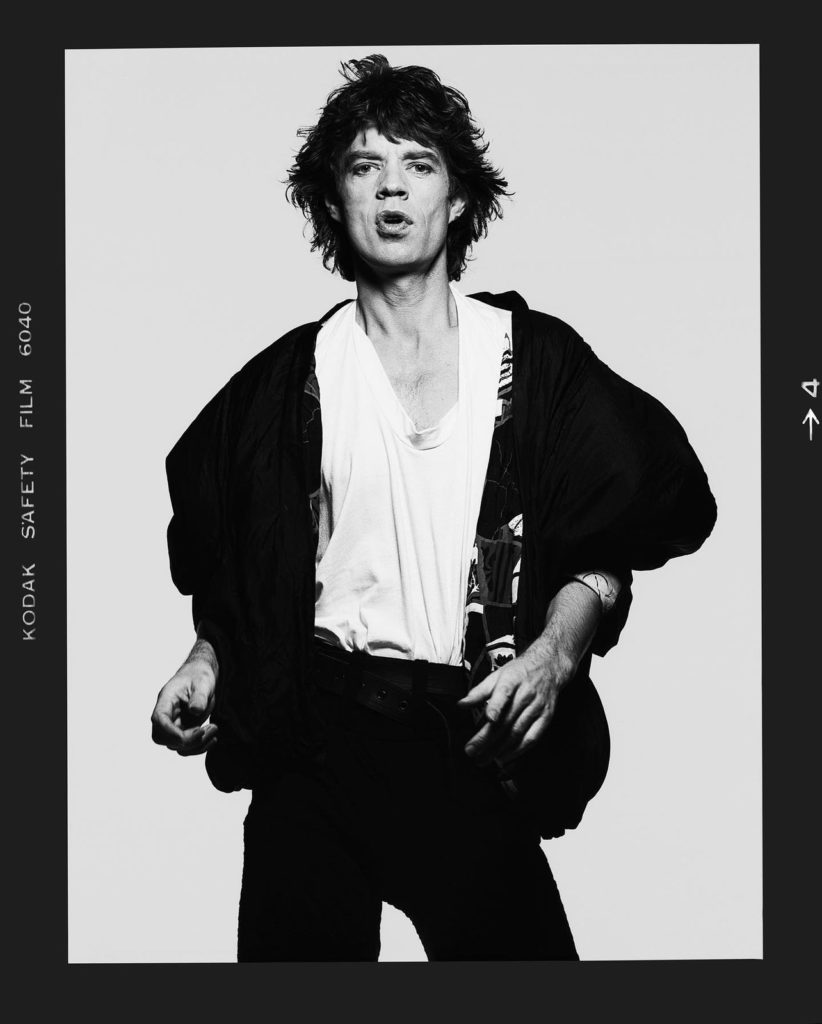 Мик Джаггер динамичный портрет солиста Rolling Stones работа Уотсона