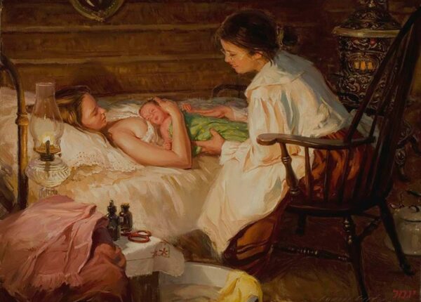 Как рожали на Руси: шокирующие обряды повивальных бабок