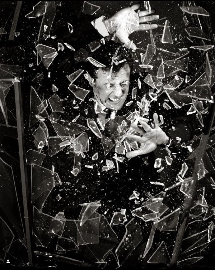 Сильвестр Сталлоне черно-белый портрет актера фотография Уотсона