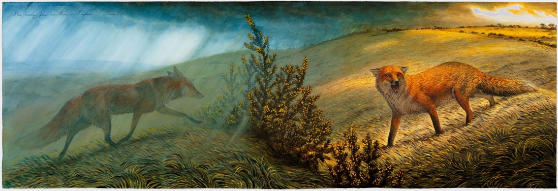 Сколько лисиц в Англии охота на лис британская традиция картина Форда