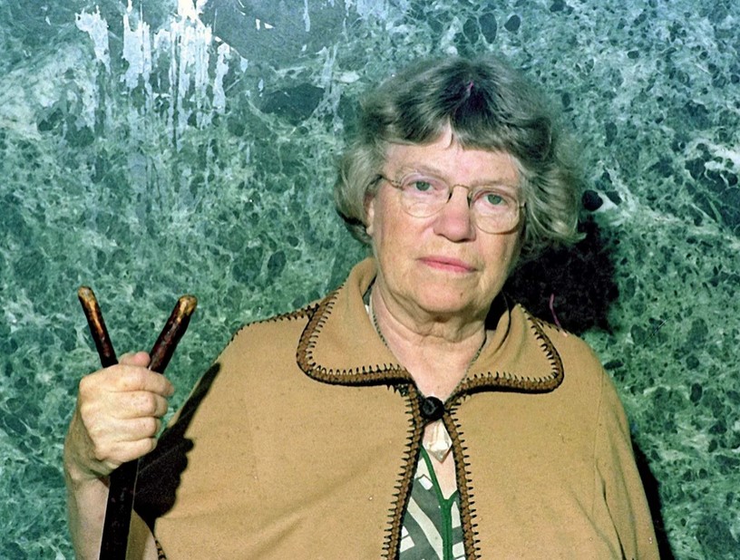 Маргарет Мид в пожилом возрасте портрет известного антрополога