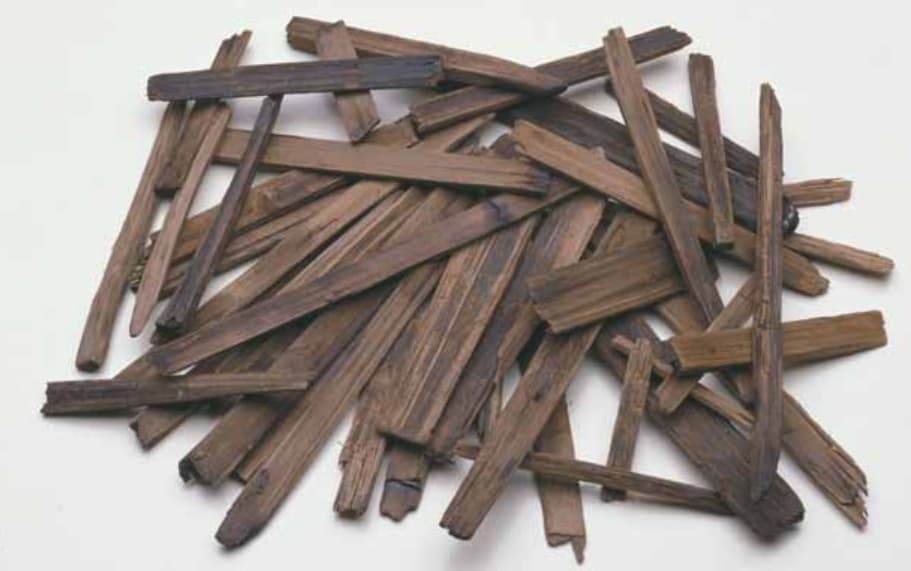 Древние японские туалетные дощечки кусобэра для гигиены