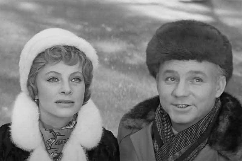 Алла Ларионова Николай Рыбников советские актёры красивая пара семья 1970-е