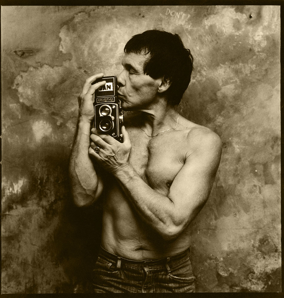 Автопортрет Яна Саудека, 1990 год &mdash; чешский фотограф и фотохудожник