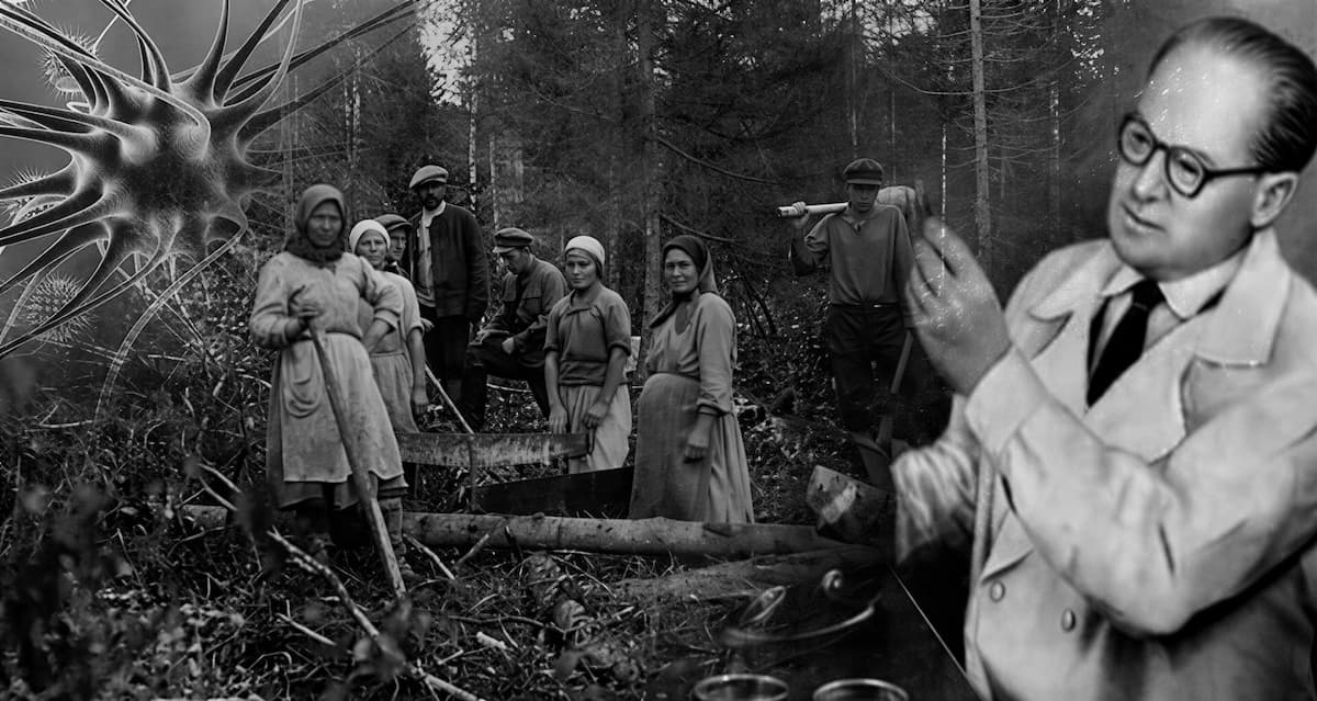 Таёжный лес Дальнего Востока, где весной 1937 года вспыхнула эпидемия неизвестной болезни