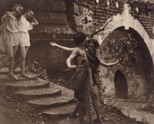 Александр Гринберг Вакханалия 1923 обнаженные женщины композиция