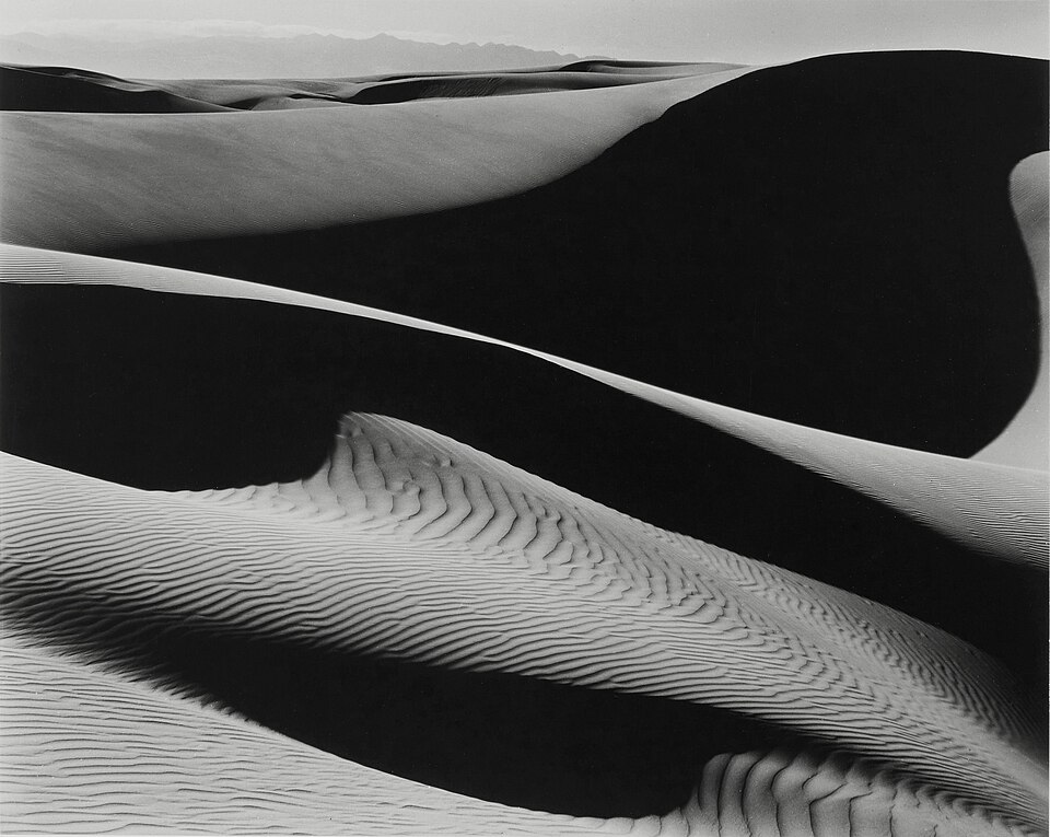 Дюны Океано, Калифорния. Эдвард Уэстон, 1936 год