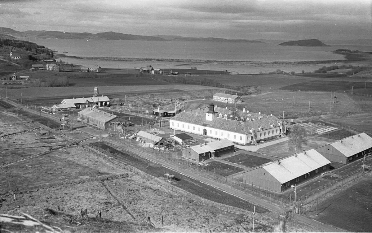 Концлагерь Фальстад близ Левангера, Норвегия, 1945 год