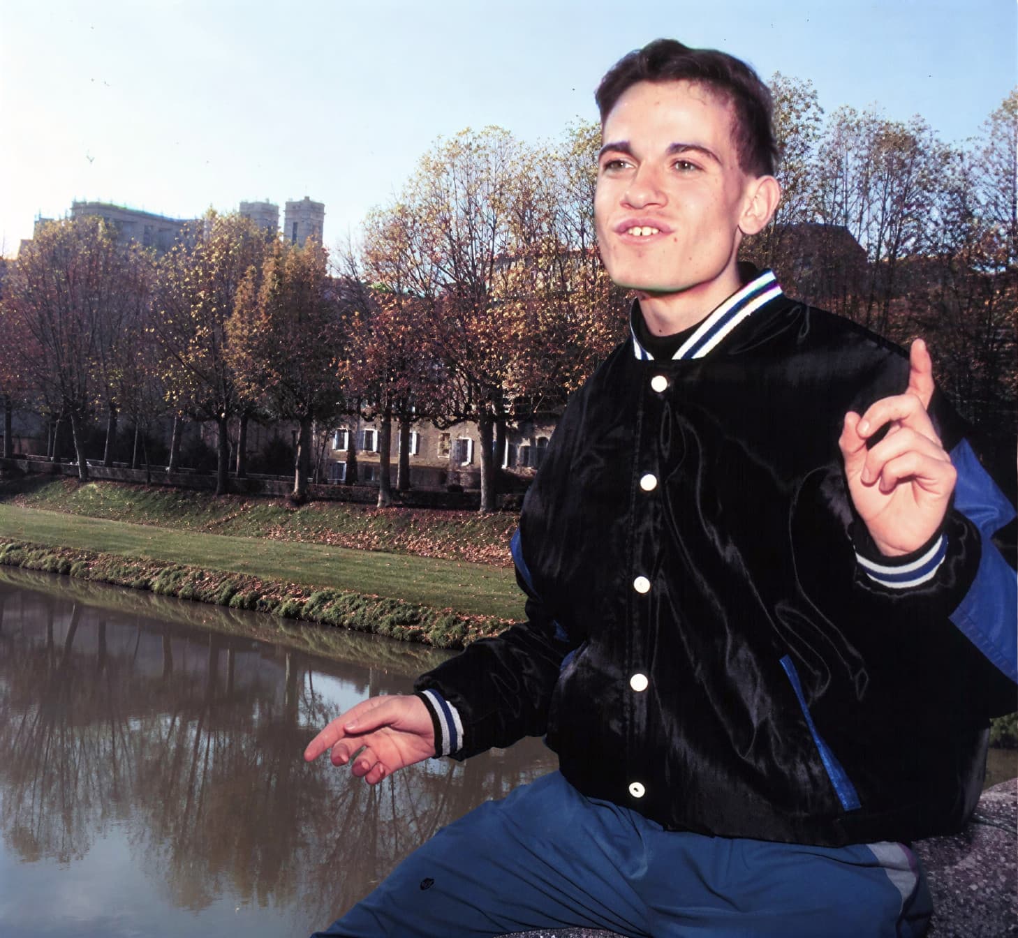 Фредерик Бурден в образе подростка Николаса Барклая