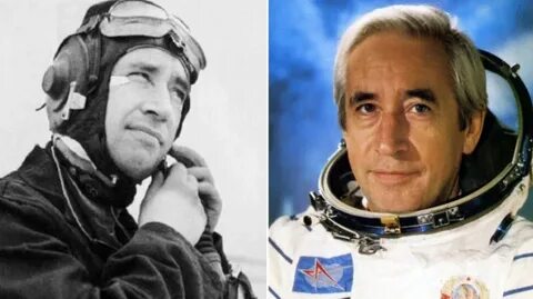 Коллаж Константин Феоктистов космонавт и конструктор