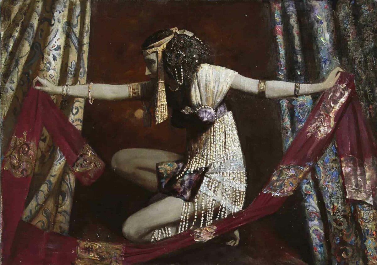 Ида Рубинштейн танец семи покрывал костюм Леон Бакст русские сезоны