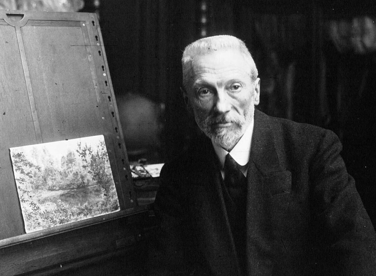 Фотопортрет художника Мориса Лелуара 1920 год