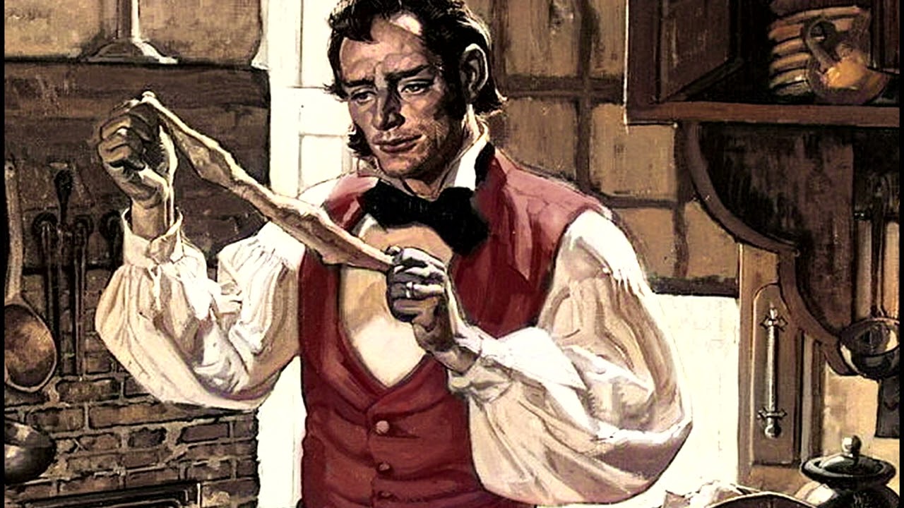 Портрет Чарльза Гудьира в рабочем кабинете с образцами резиновых изделий, 1850-е годы