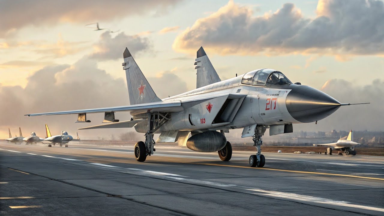 Советский истребитель-перехватчик МиГ-31 &mdash; преемник МиГ-25, разработку которого ускорили после побега Беленко