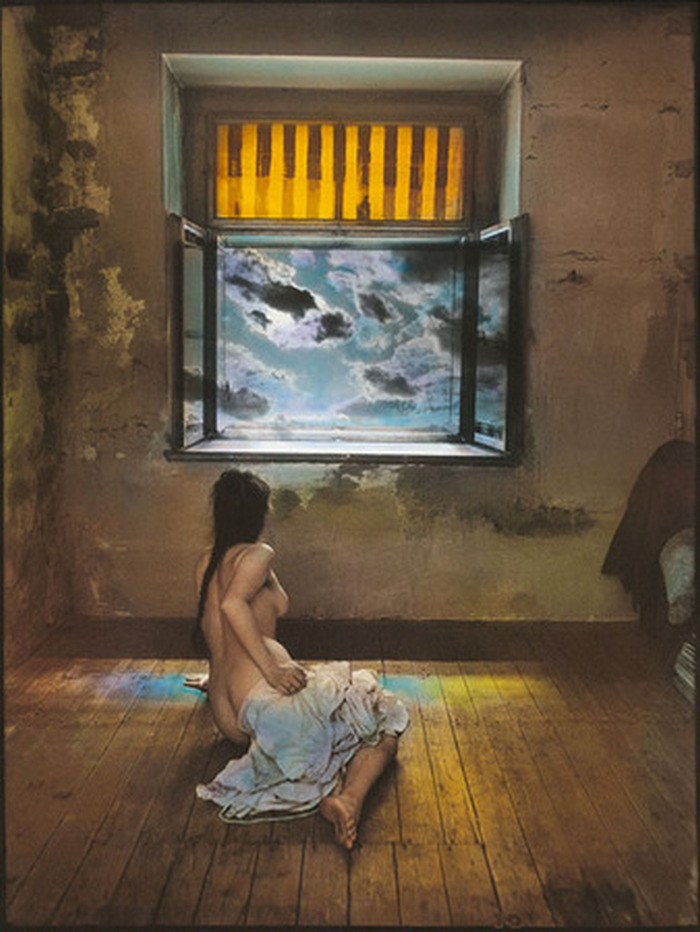 Новая заря &mdash; работа Яна Саудека, цветная раскрашенная фотография