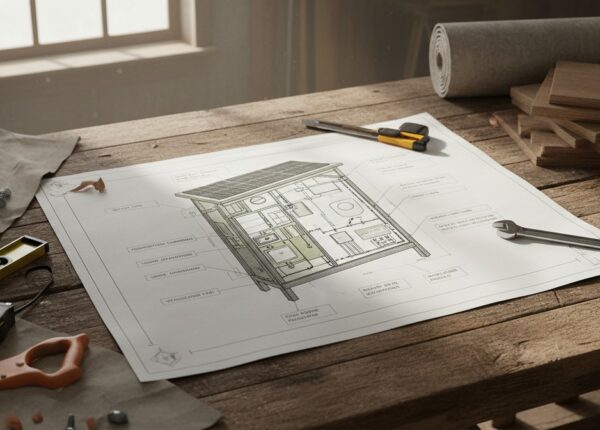 Как работает туалетная кабина