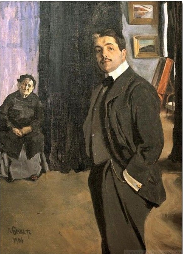 Сергей Дягилев портрет Леон Бакст русские сезоны импресарио