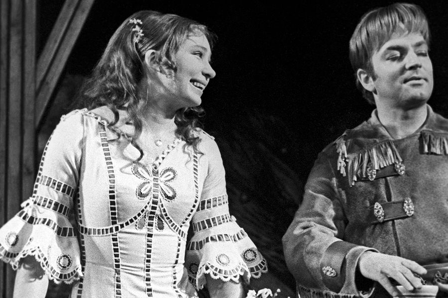 Московский театр Сатиры 1970-е спектакль сцена актёры