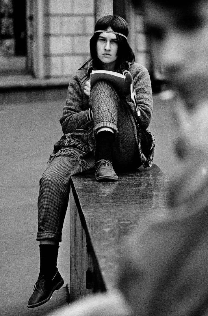 Взгляд человека фотография Александра Китаева 1988 Ленинград