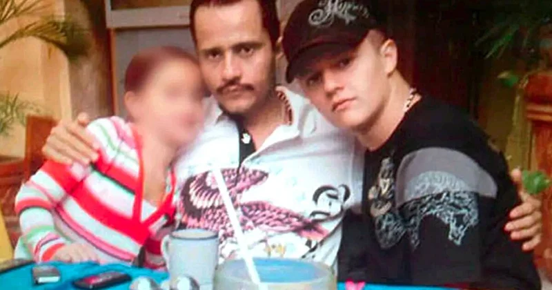 Эль Менчо редкий семейный снимок