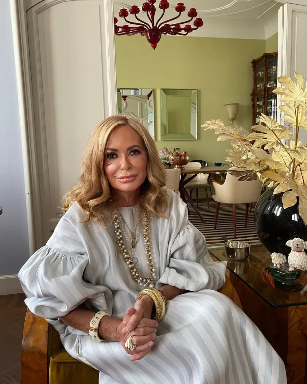 Оверсайз баланс объёмов в образе стиль зрелых женщин Джардини мода