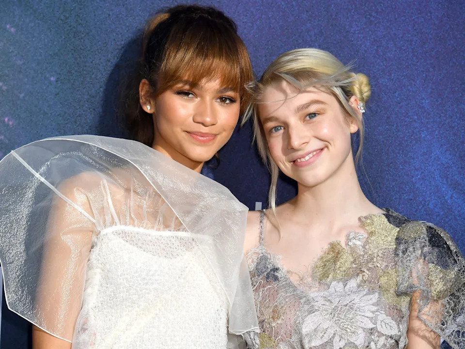 Хантер Шефер и Зендая в сериале Эйфория