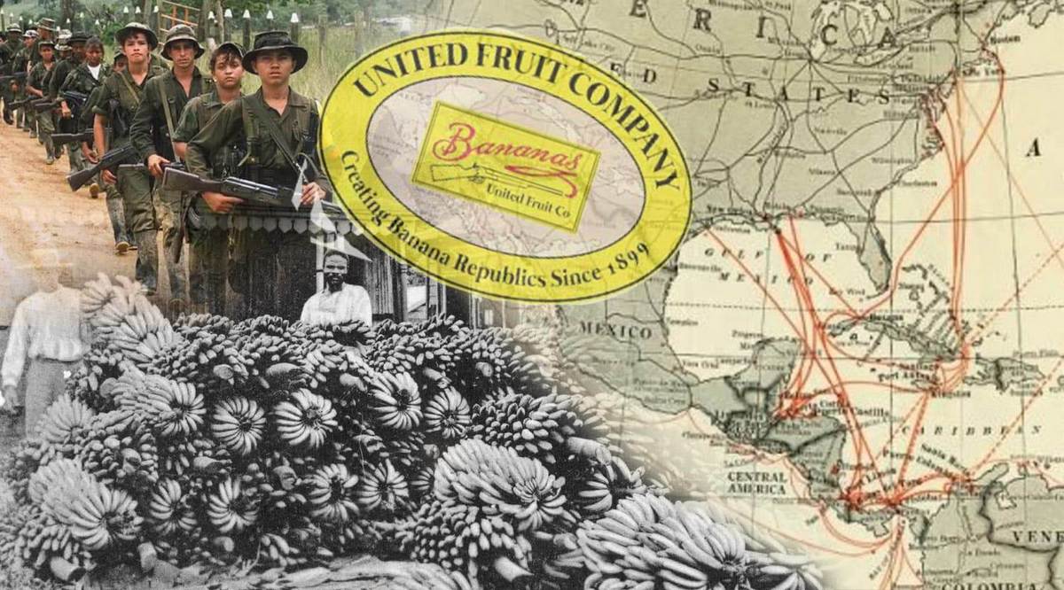 Рабочие на банановой плантации United Fruit Company, Центральная Америка, начало XX века