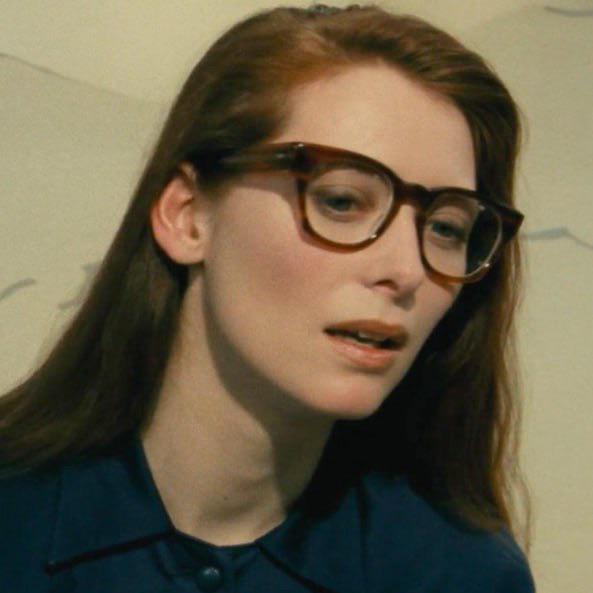 Тильда Суинтон в молодости, портрет 1986 года