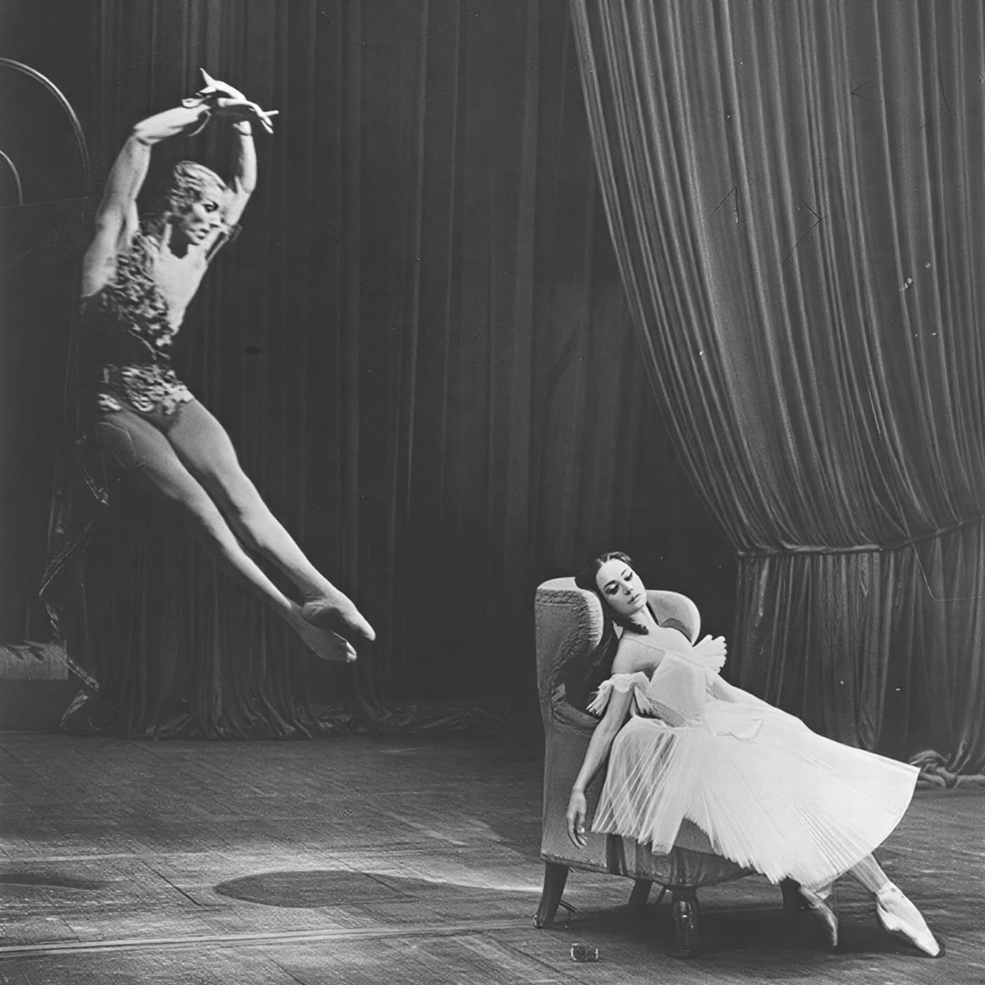 Марис Лиепа в балете Видение розы