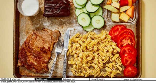 Что заказывают на последний в жизни ужин: 12 тарелок, 12 казней, 12 судеб